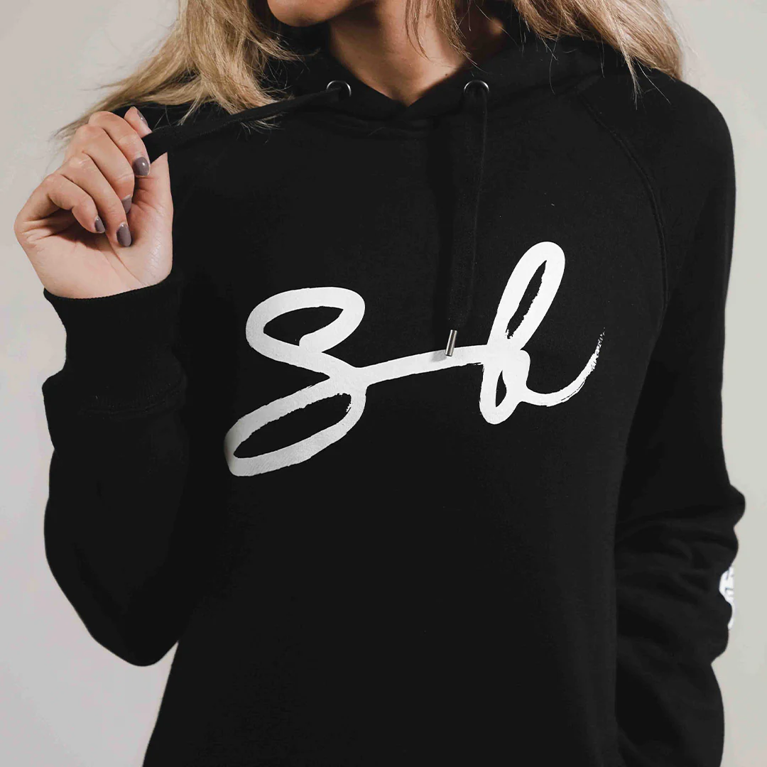 Signature SB Hoodie in Black - Image 6